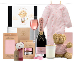 Newborn Baby Girl With Moet